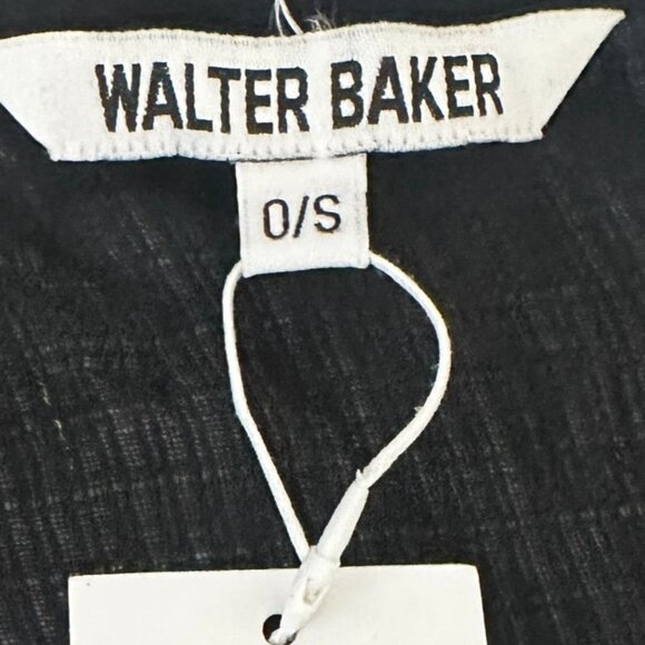 Walter Baker Acapulco Kaftan Swim Cover Up Black One Size NWT Summer Boho - Picture 6 of 11